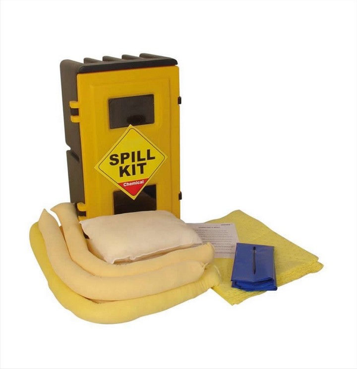Chemical Spill Kit 50ltr Wall Cabinet CSKW